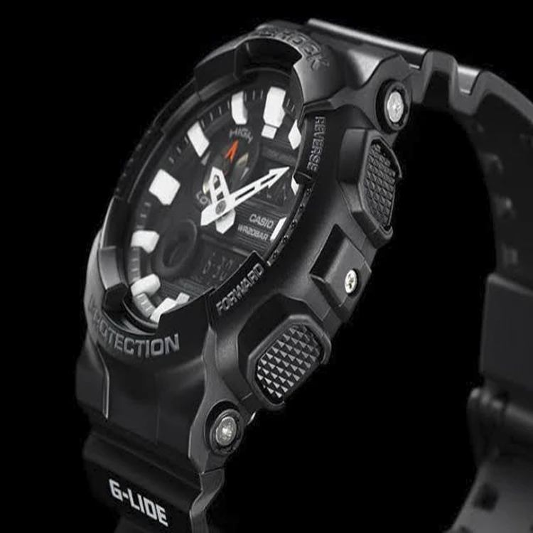 ساعة كاسيو الرجالية G-Shock XL Series اليابانية كوارتز بحزام من الراتنج ، أسود ، 29.4 (موديل: GAX100B-1A)